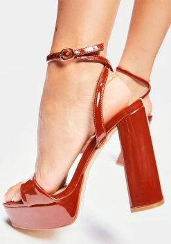 Best reviews of π₯ Lemon Drop By Privileged Cognac Switching Perspectives Peep Toe π Heels Platforms π₯ 7 Lemon Drop By Privileged Cognac Switching Perspectives Peep Toe Heels Platforms