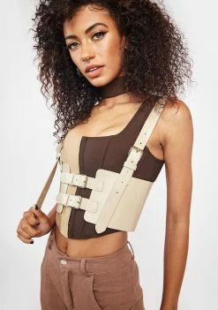 Lemon Drop By Privileged Nude Elea Harness