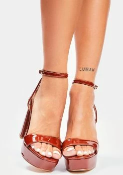 Best reviews of π₯ Lemon Drop By Privileged Cognac Switching Perspectives Peep Toe π Heels Platforms π₯ 6 Lemon Drop By Privileged Cognac Switching Perspectives Peep Toe Heels Platforms