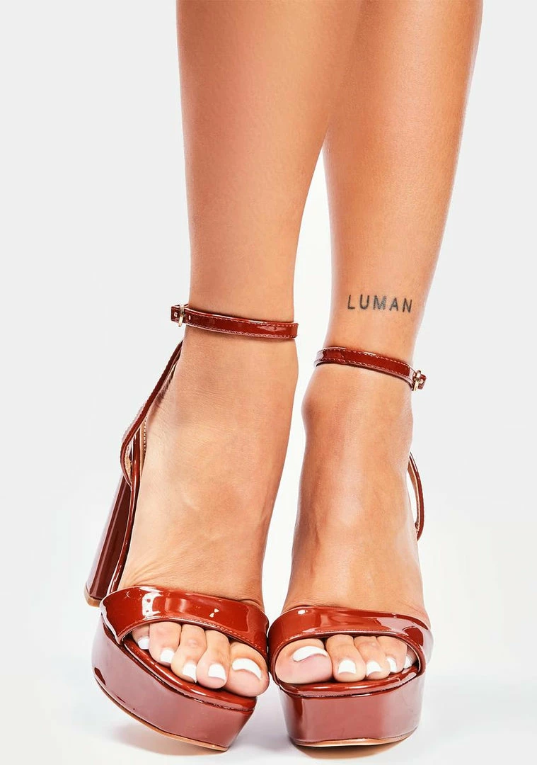 Best reviews of π₯ Lemon Drop By Privileged Cognac Switching Perspectives Peep Toe π Heels Platforms π₯ 3 Lemon Drop By Privileged Cognac Switching Perspectives Peep Toe Heels Platforms