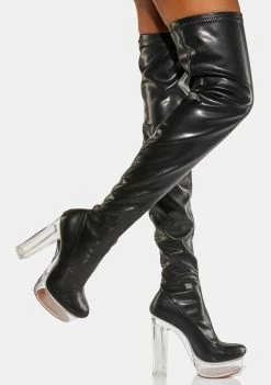 Lemon Drop By Privileged Platforms Pearl Platform Boots