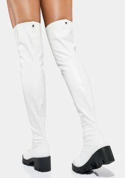 Lemon Drop By Privileged Boots & Booties Icy Melissara Thigh High Boots