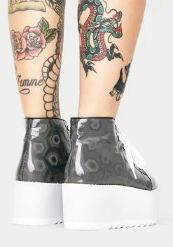 Cheapest π Lemon Drop By Privileged Pewter Barletta Platform π Heels Platforms π₯° 7 Lemon Drop By Privileged Pewter Barletta Platform Heels Platforms