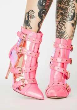 Best reviews of ⭐ Lemon Drop By Privileged Pink Keeler Heeled Booties 👏 6 Lemon Drop By Privileged Pink Keeler Heeled Booties