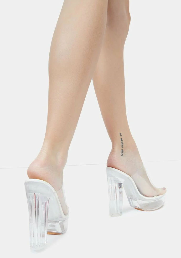 New π Lemon Drop By Privileged White Willanta Platform π Heels π 5 Lemon Drop By Privileged White Willanta Platform Heels