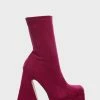 Lemon Drop By Privileged Fuchsia Laskey Platform Boots Platforms