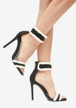 Lemon Drop By Privileged Black Strasbourg Stiletto Heels