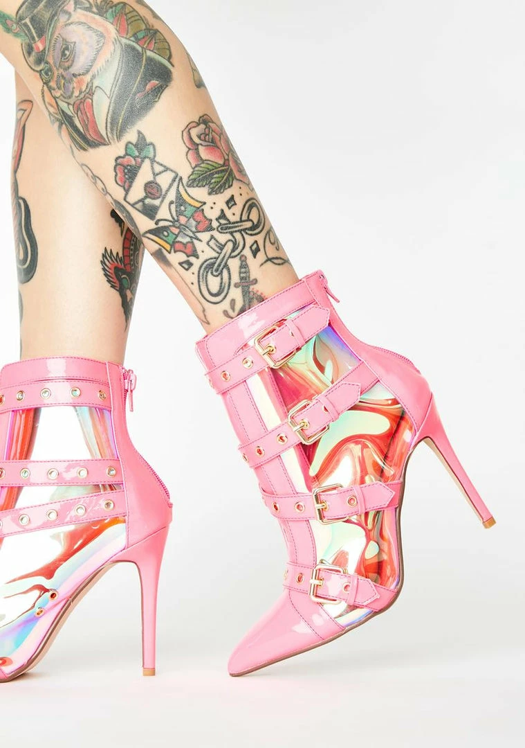 Best reviews of ⭐ Lemon Drop By Privileged Pink Keeler Heeled Booties 👏 1 Lemon Drop By Privileged Pink Keeler Heeled Booties