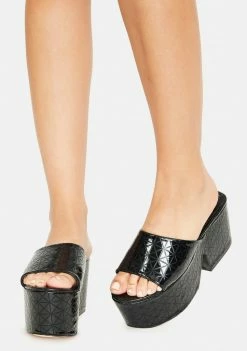 Lemon Drop By Privileged Armour Platform Slides