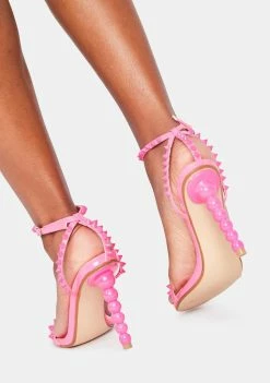 Cheapest π Lemon Drop By Privileged Brewster Studded π Heels π― 7 Lemon Drop By Privileged Brewster Studded Heels