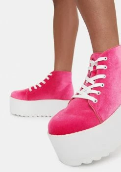 Lemon Drop By Privileged Platforms Light Pink Barletta Platform Sneaker