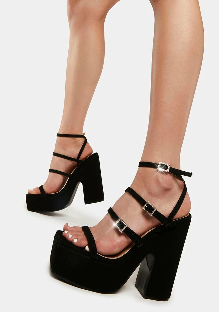 Best reviews of π Lemon Drop By Privileged Black Raine Platform π Heels π 2 Lemon Drop By Privileged Black Raine Platform Heels