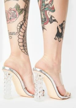 Cheap π€© Lemon Drop By Privileged Arizone Clear π Heels π 7 Lemon Drop By Privileged Arizone Clear Heels