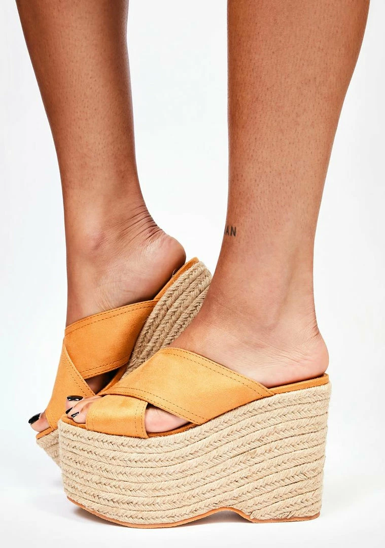 Coupon π₯° Lemon Drop By Privileged Tan Bannah Platform π©΄ Sandals 𧨠1 Lemon Drop By Privileged Tan Bannah Platform Sandals