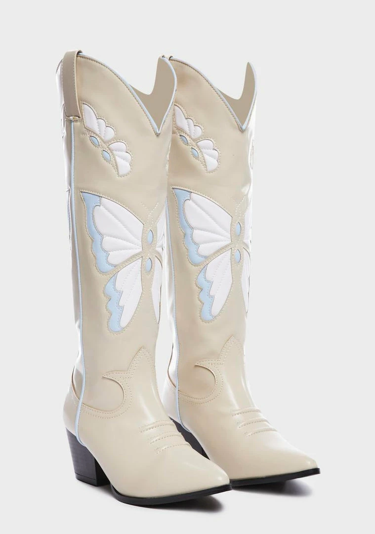 Promo π Lemon Drop By Privileged Cream Mallow Cowboy π₯Ύ Boots β 3 Lemon Drop By Privileged Cream Mallow Cowboy Boots