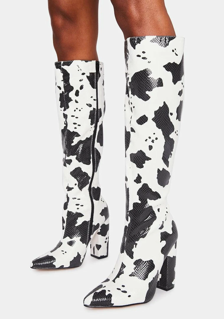Top 10 π Lemon Drop By Privileged Fanning Cow Print π₯Ύ Boots β 3 Lemon Drop By Privileged Fanning Cow Print Boots