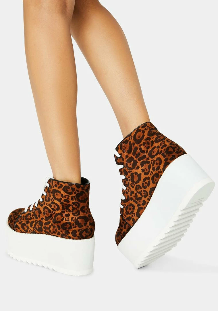 Hot Sale π Lemon Drop By Privileged Leopard Barletta Platform π Sneaker Platforms π 4 Lemon Drop By Privileged Leopard Barletta Platform Sneaker Platforms