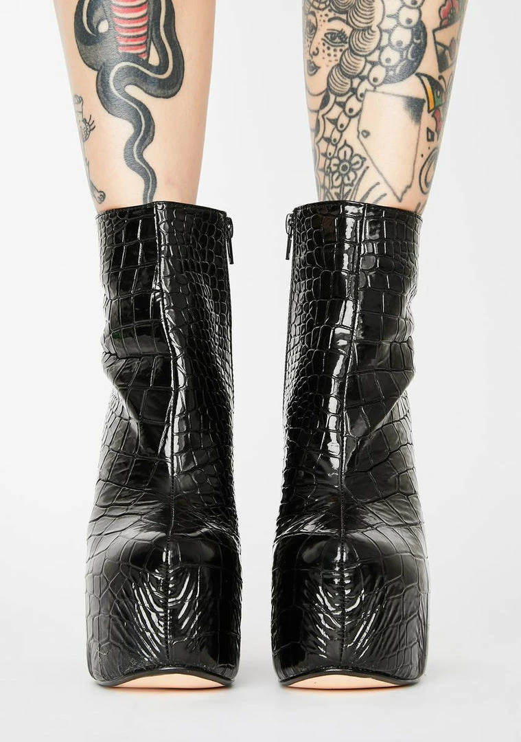 Budget π₯° Lemon Drop By Privileged Black Genna Platform π₯Ύ Boots π 3 Lemon Drop By Privileged Black Genna Platform Boots